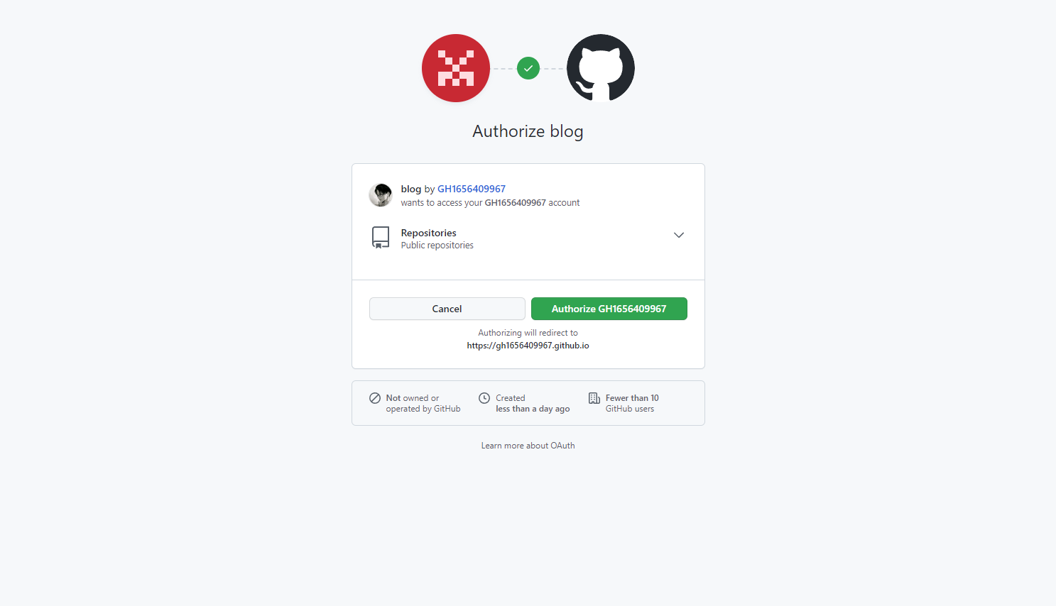 GitHub验证信息